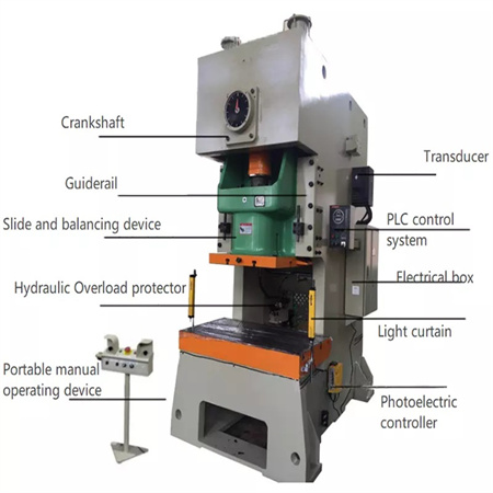 Factory Price PVC Cards Paper Cylinder Hydraulic Punching Machine