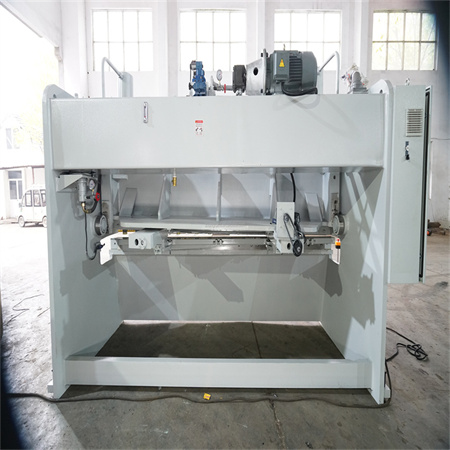 Guillotine Hydraulic 16 * 6000mm Hydraulic Metal Plate Shearing Machine Guillotine Straight Cut Work Perfect
