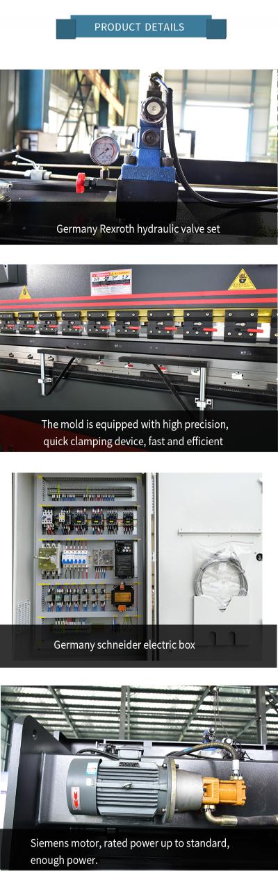 Wc67k-63t/3200 Tîpa Aborî Hîdraulîk Delem Cnc Çêkirina Çerxerêya Metal